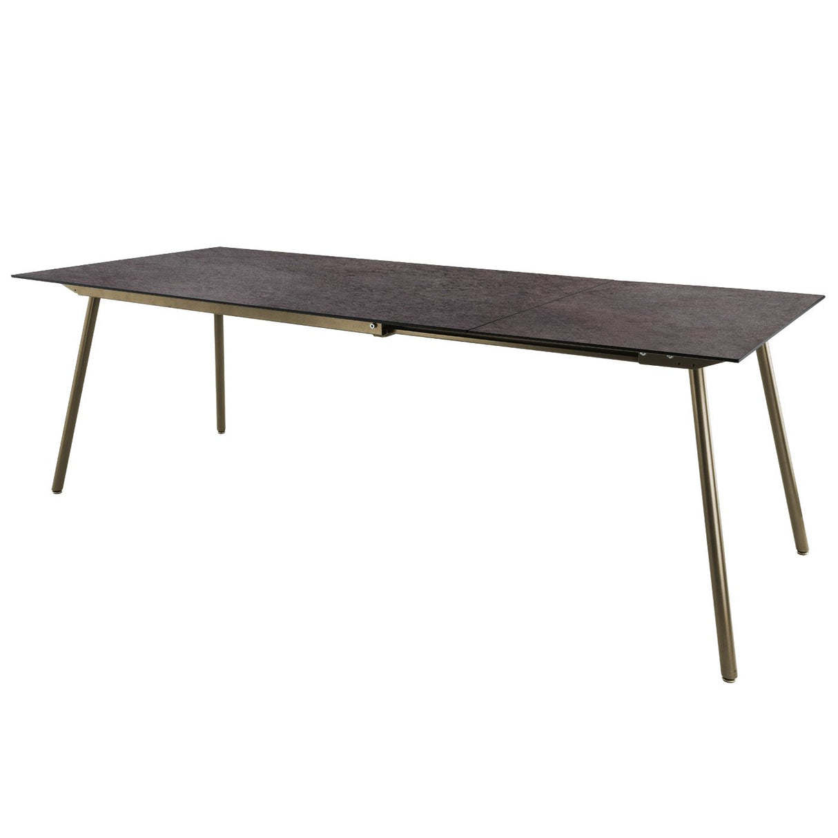 Schaffner Locarno table repas extensible 160/220x90cm Champagne 85 Déco Cooperfield dc
