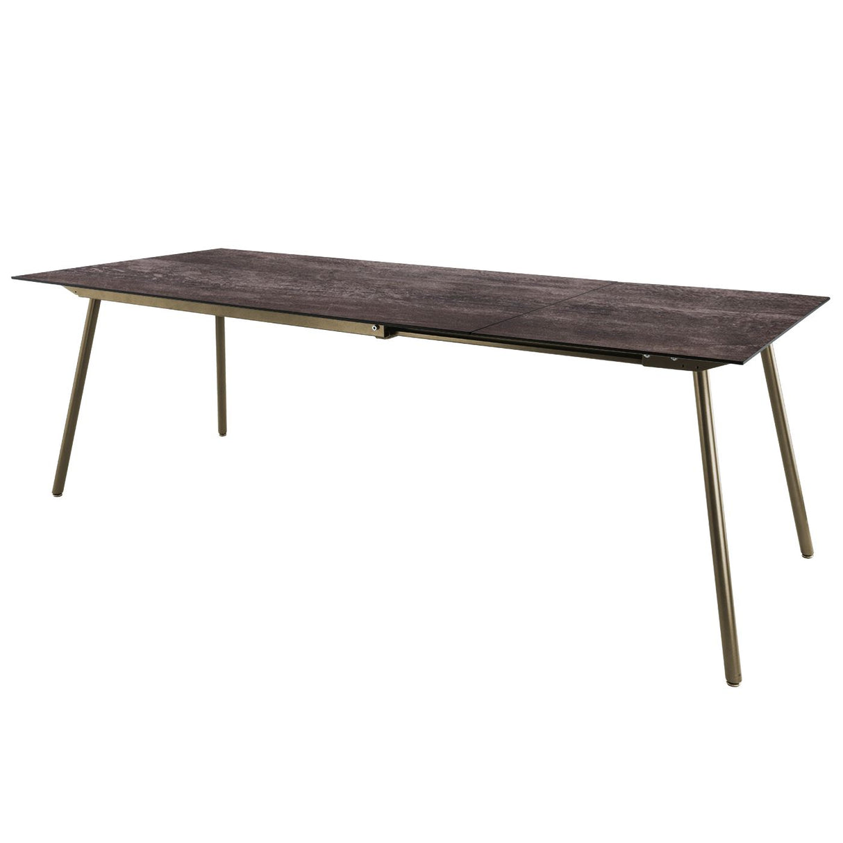 Schaffner Locarno table repas extensible 160/220x90cm Champagne 85 Déco Stromboli Foncé da