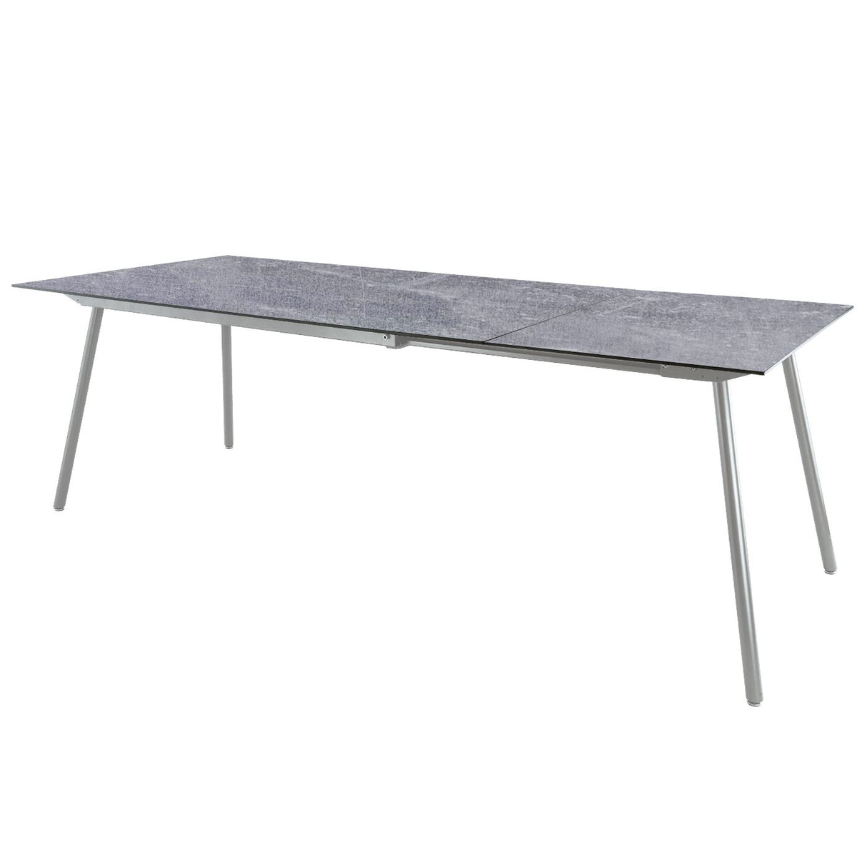 Schaffner Locarno table repas extensible 160/220x90cm Gris argent 78 Déco Béton dd