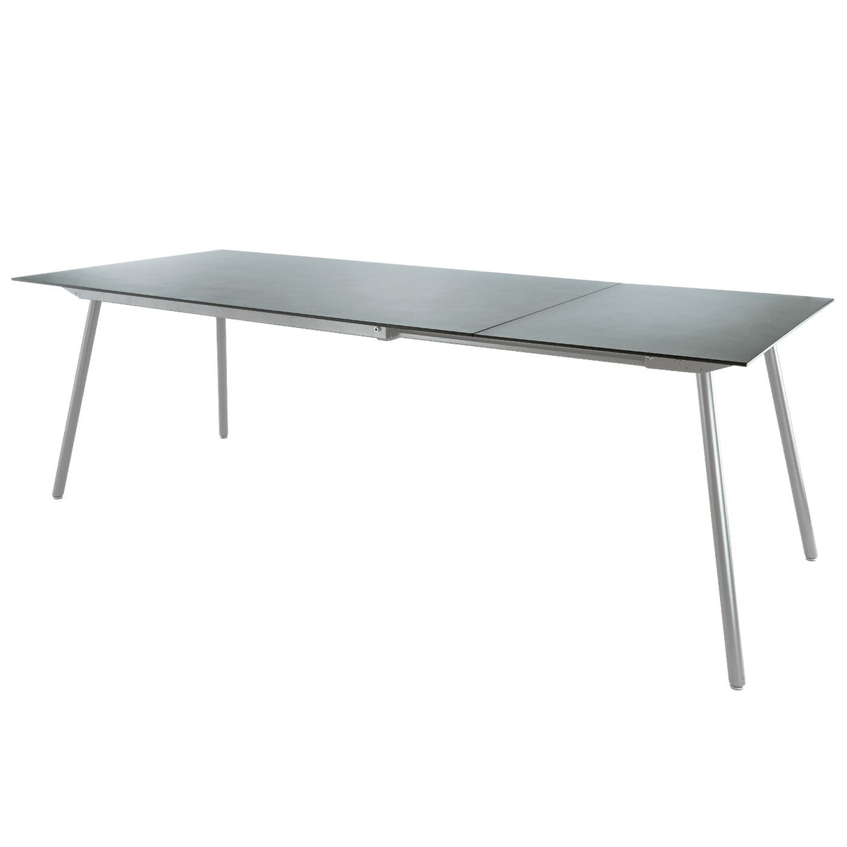 Schaffner Locarno table repas extensible 160/220x90cm Gris argent 78 Gris Argent 78