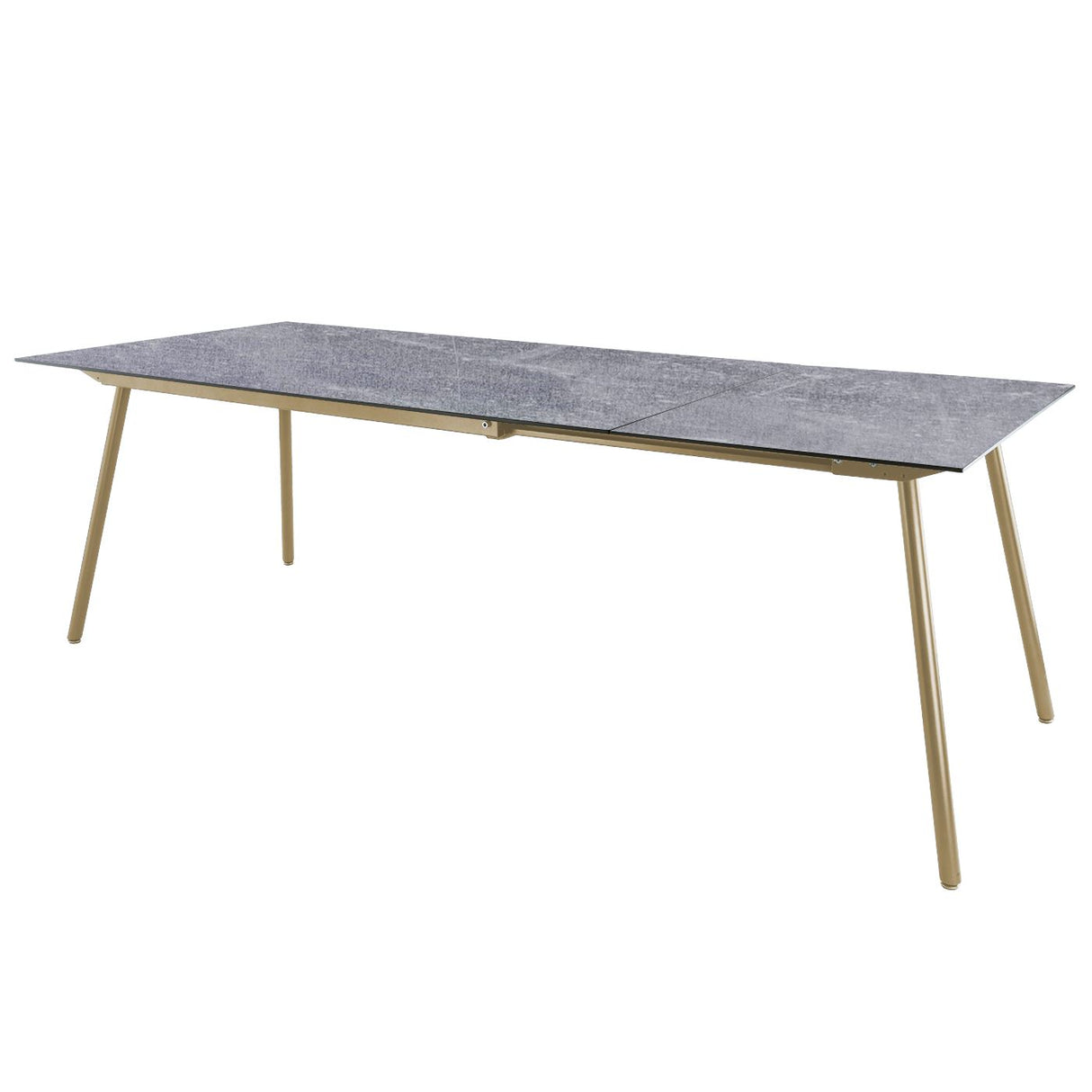 Schaffner Locarno table repas extensible 160/220x90cm Marron Pastel 83 Déco Béton dd