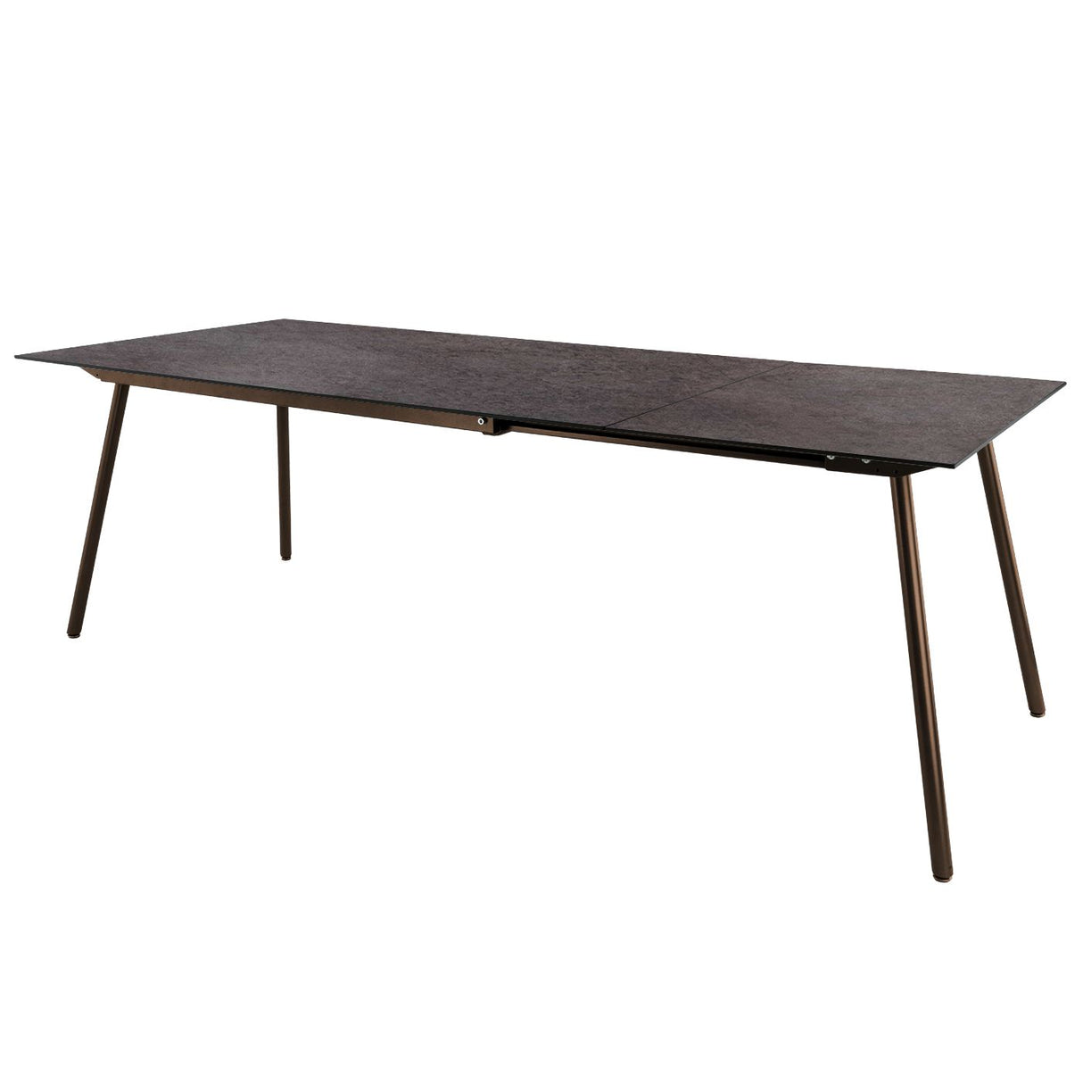 Schaffner Locarno table repas extensible 160/220x90cm Moka 88 Déco Cooperfield dc
