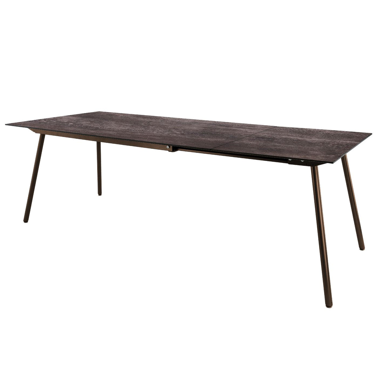Schaffner Locarno table repas extensible 160/220x90cm Moka 88 Déco Stromboli Foncé da