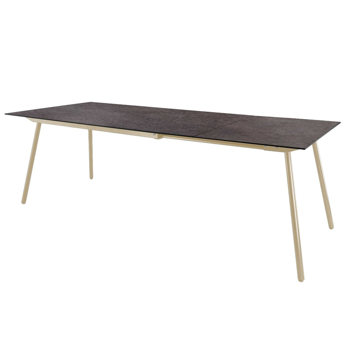 Schaffner Locarno table repas extensible 160/220x90cm Sable Pastel 15 Déco Cooperfield dc
