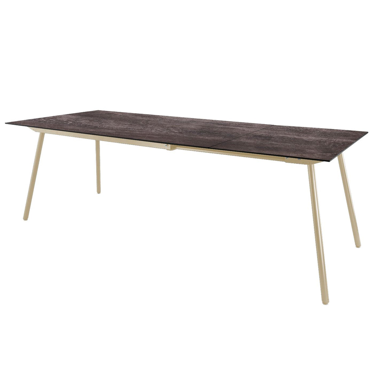 Schaffner Locarno table repas extensible 160/220x90cm Sable Pastel 15 Déco Stromboli Foncé da