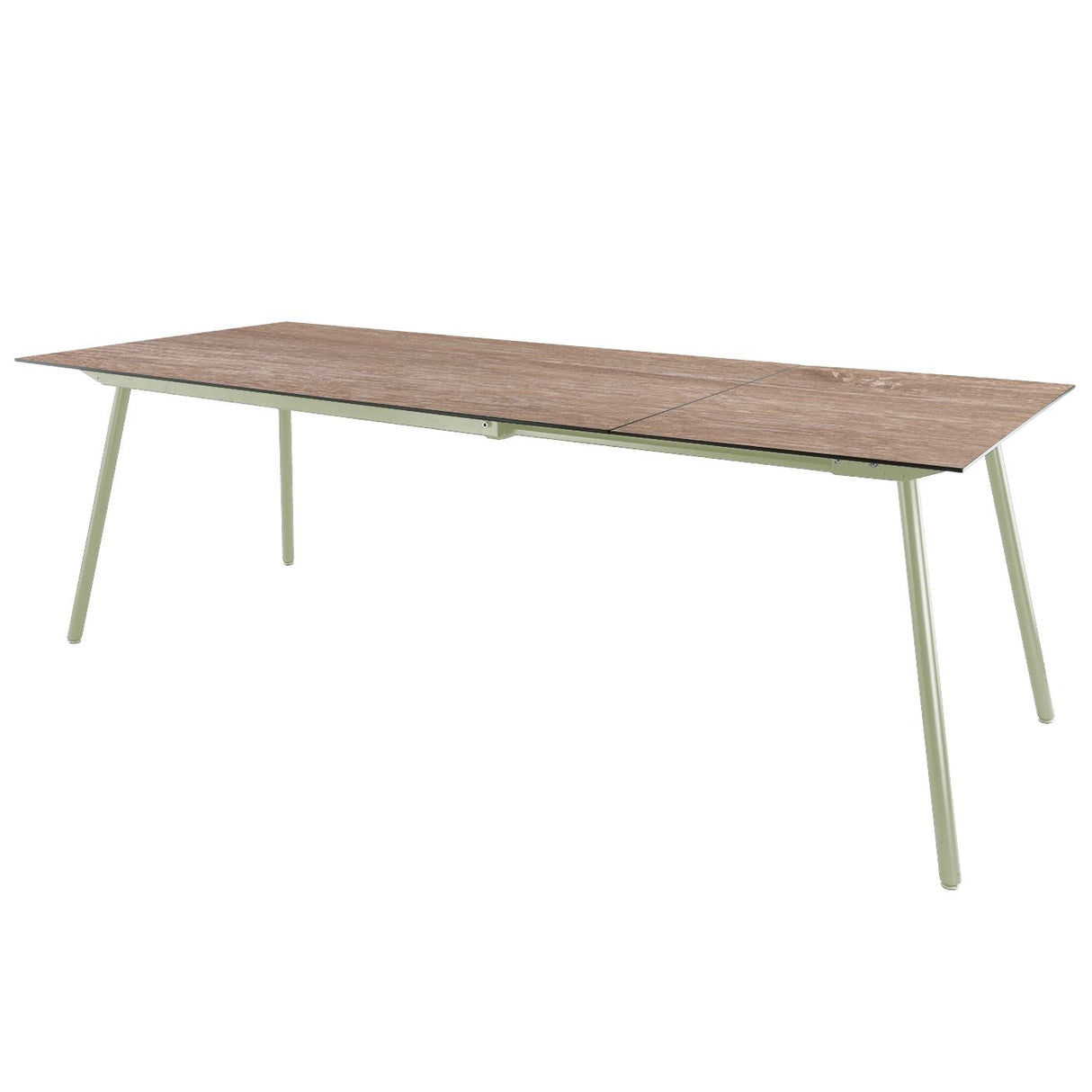 Schaffner Locarno table repas extensible 160/220x90cm Vert Pastel 64 Déco Chêne de