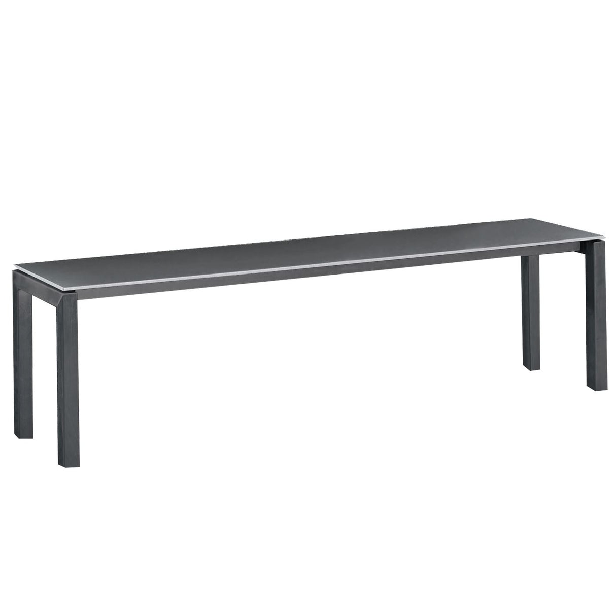 Schaffner Luzern Banc 160x32cm Anthracite 77 Graphite 73