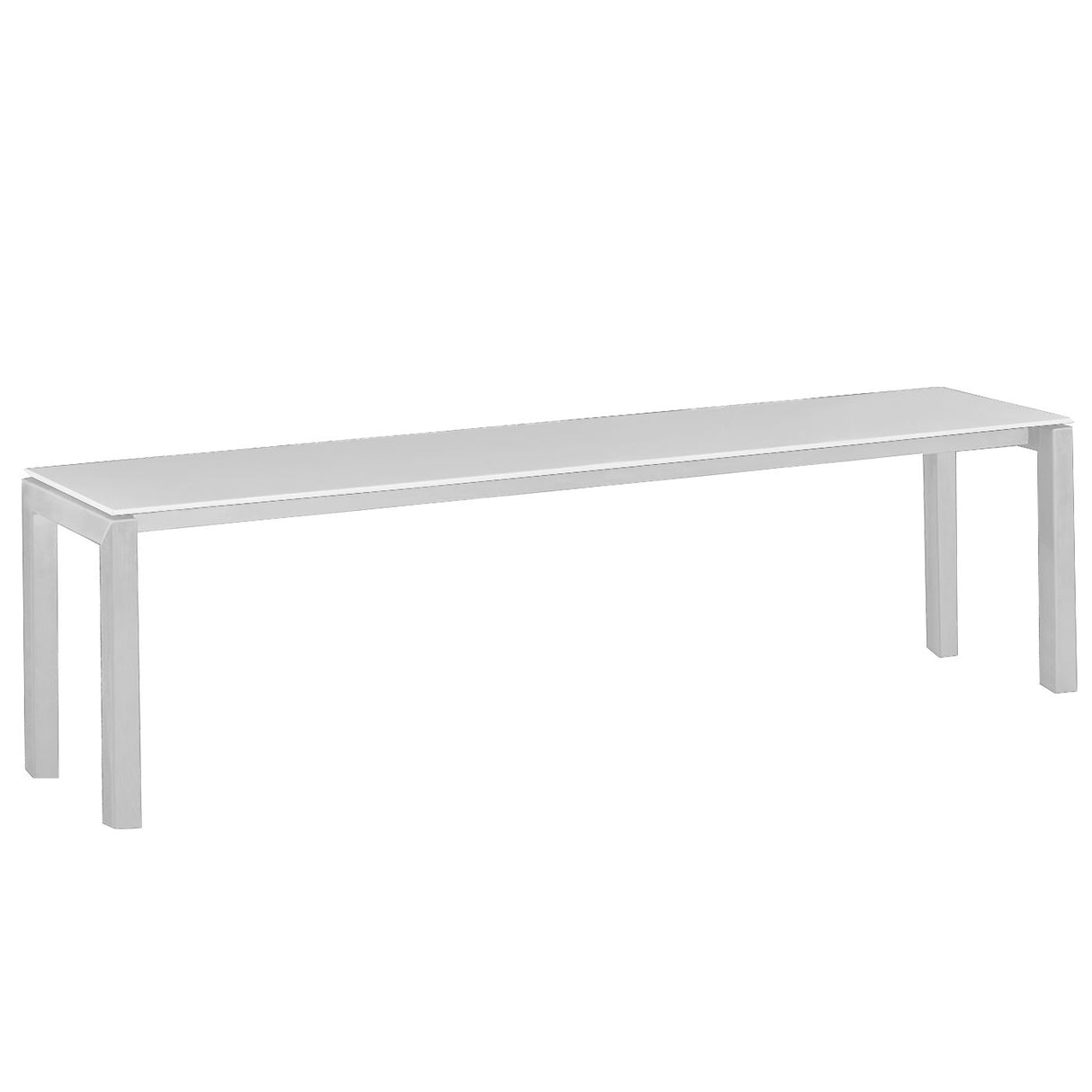 Schaffner Luzern Banc 160x32cm Blanc 90 Blanc 90