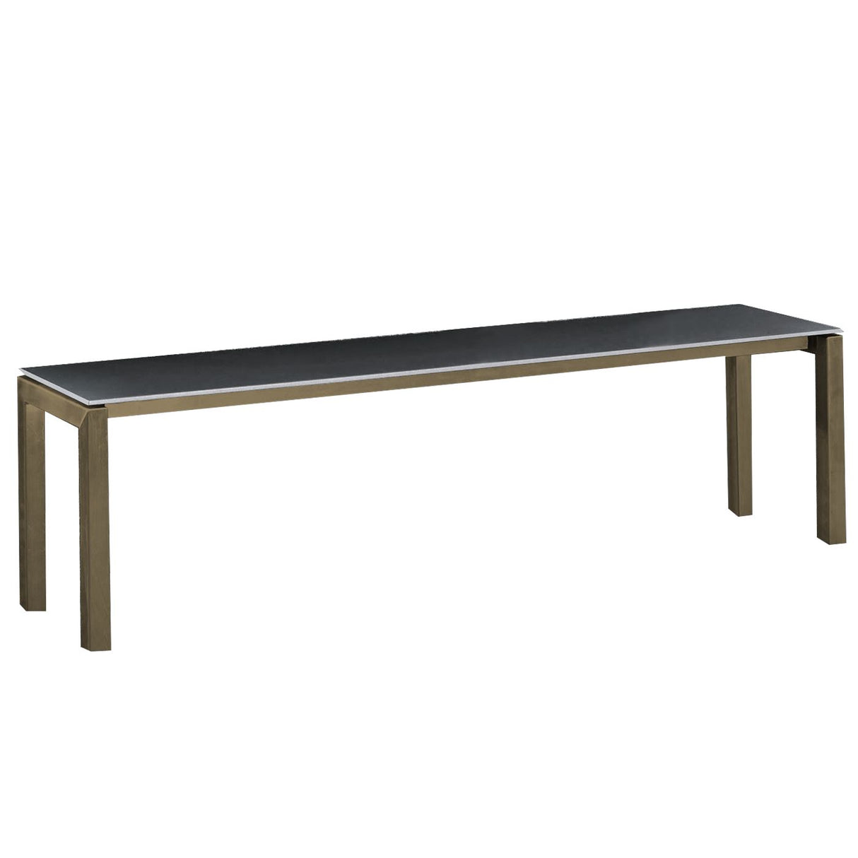 Schaffner Luzern Banc 160x32cm Champagne 85 Anthracite 77