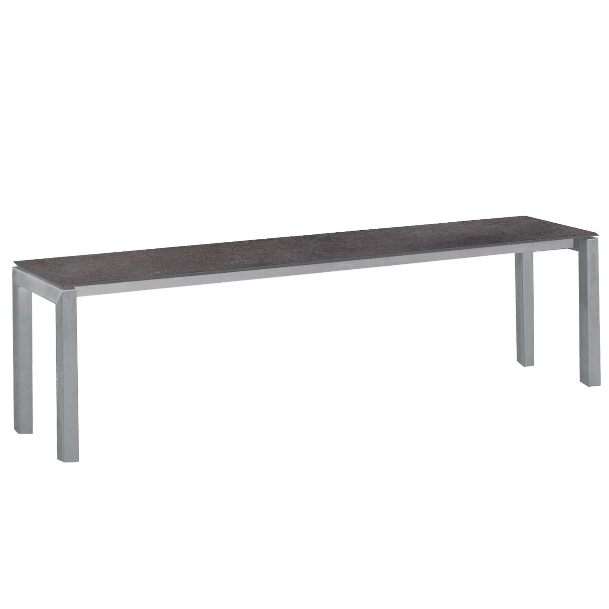 Schaffner Luzern Banc 160x32cm Gris argent 78 Déco Cooperfield dc