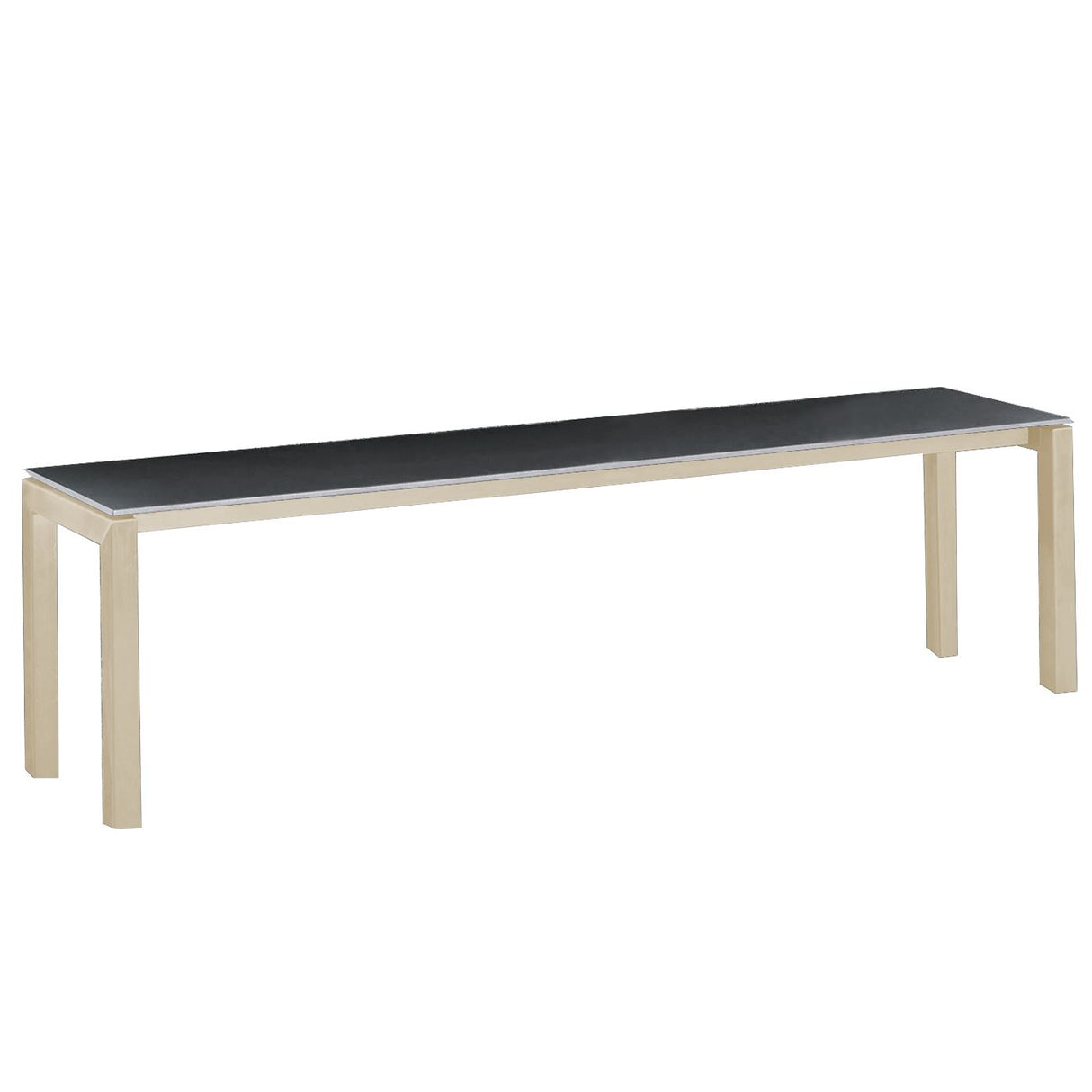 Schaffner Luzern Banc 160x32cm Sable Pastel 15 Anthracite 77
