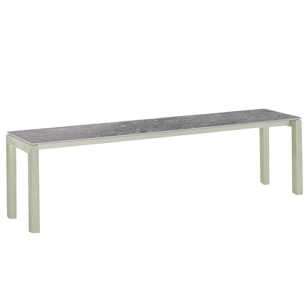 Schaffner Luzern Banc 160x32cm Vert Pastel 64 Déco Béton dd
