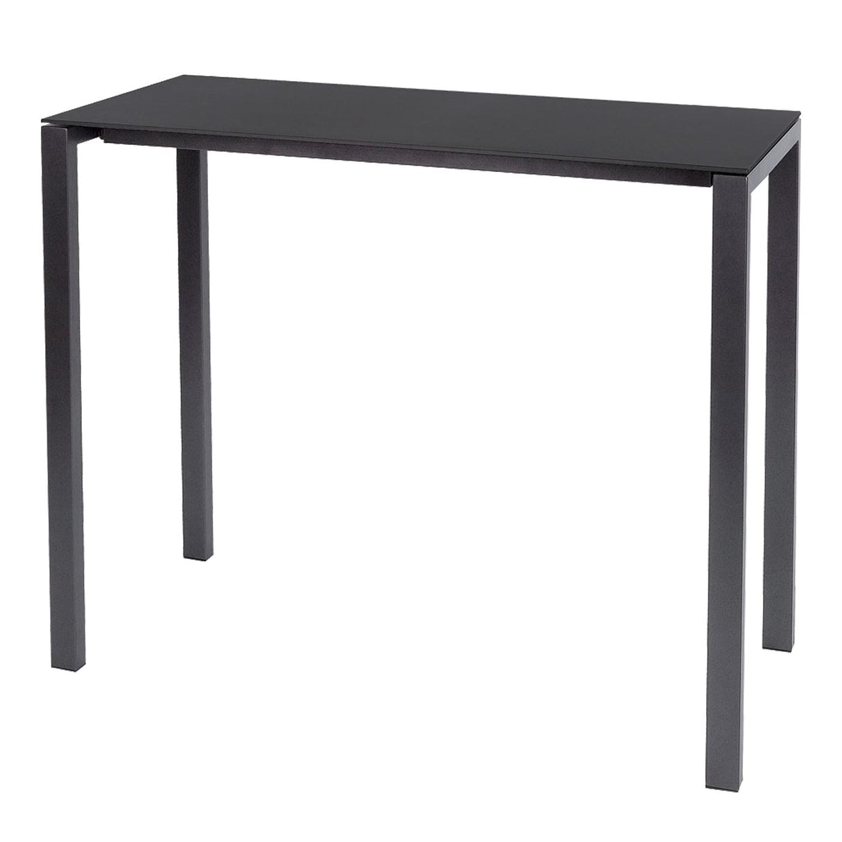 Schaffner Luzern table haute 140x60cm Anthracite 77 Anthracite 77