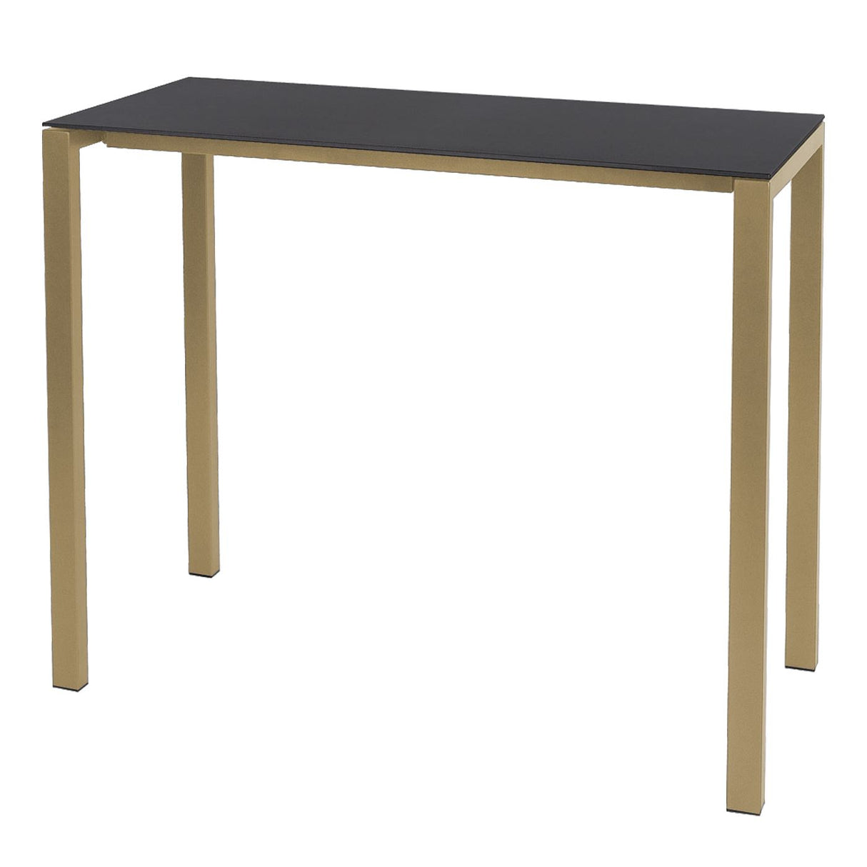 Schaffner Luzern table haute 140x60cm Marron Pastel 83 Anthracite 77