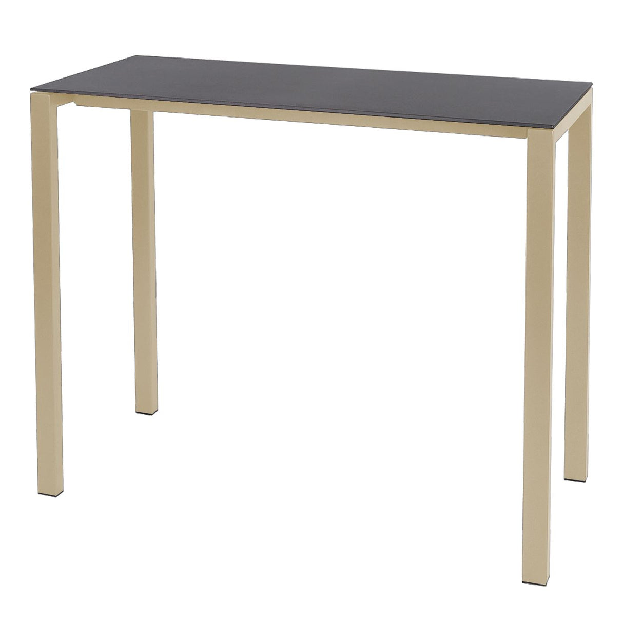 Schaffner Luzern table haute 140x60cm Sable Pastel 15 Graphite 73