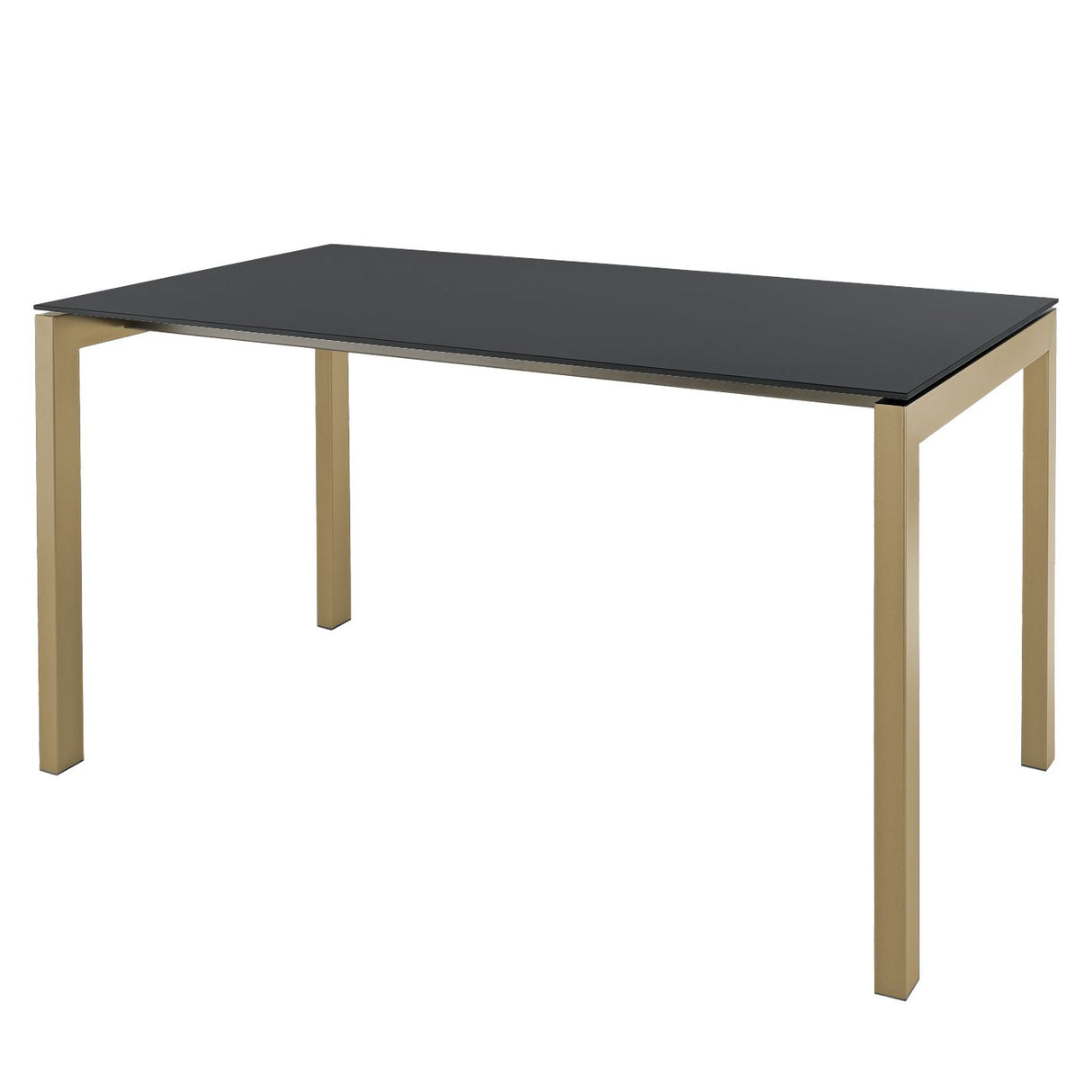 Schaffner Luzern table repas 140x80cm Marron Pastel 83 Anthracite 77