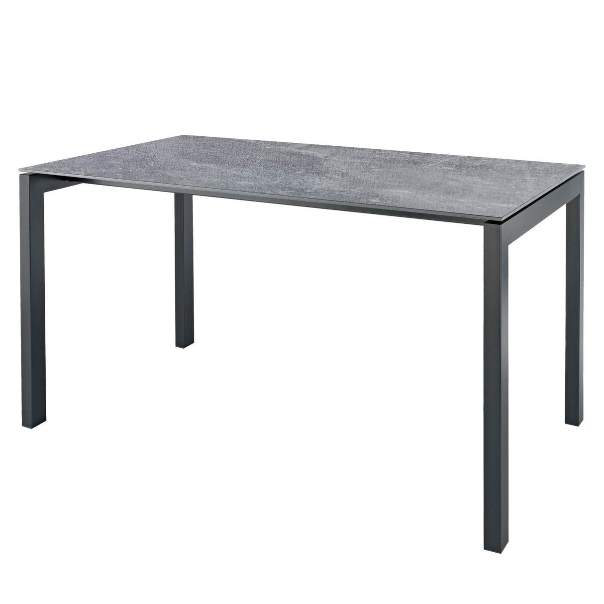 Schaffner Luzern table repas 160x90cm Anthracite 77 Déco Béton dd