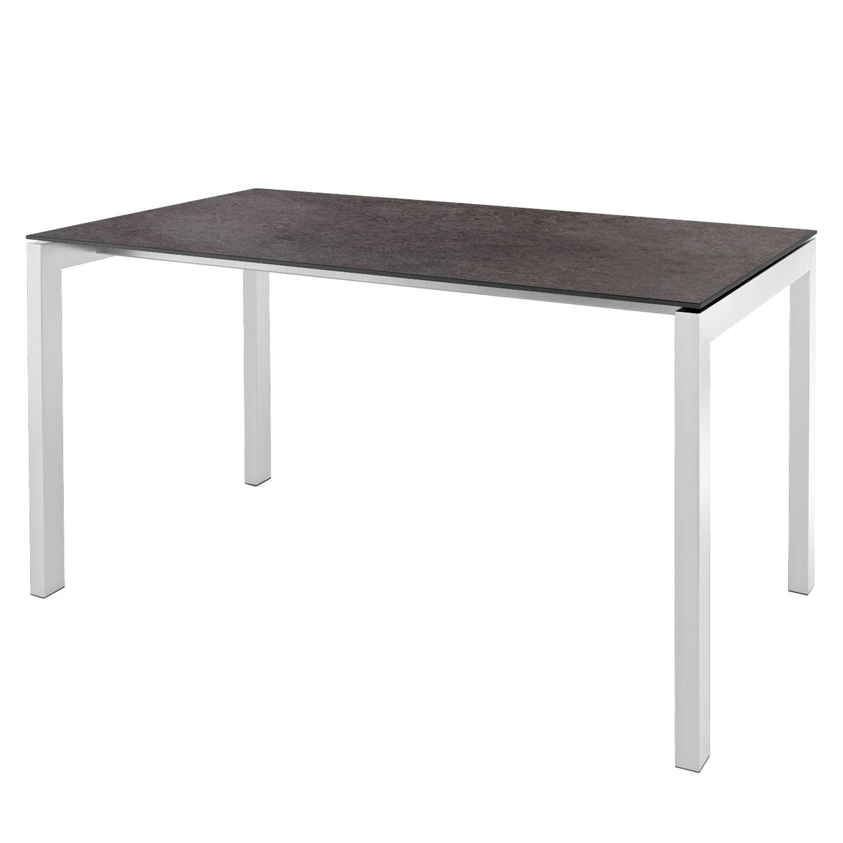 Schaffner Luzern table repas 160x90cm Blanc 90 Déco Cooperfield dc