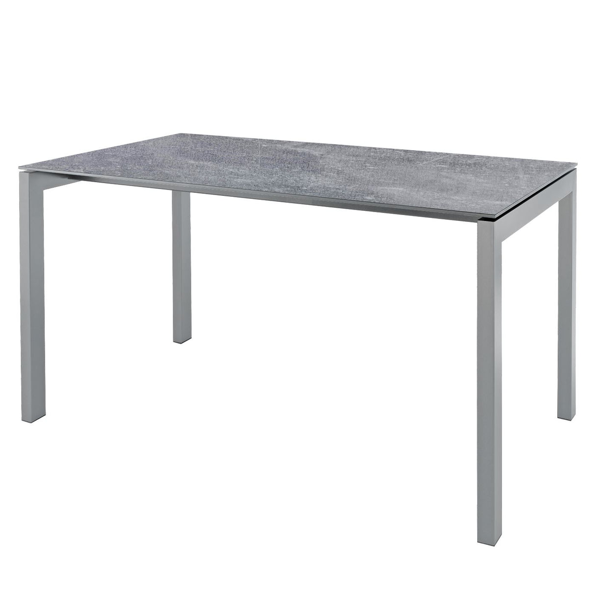 Schaffner Luzern table repas 160x90cm Gris argent 78 Déco Béton dd