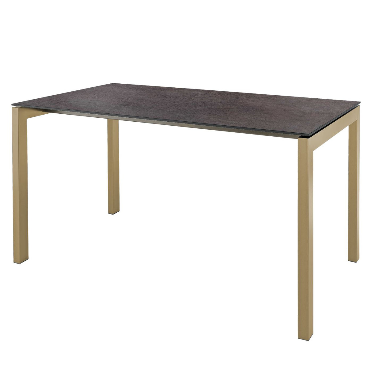 Schaffner Luzern table repas 160x90cm Marron Pastel 83 Déco Cooperfield dc