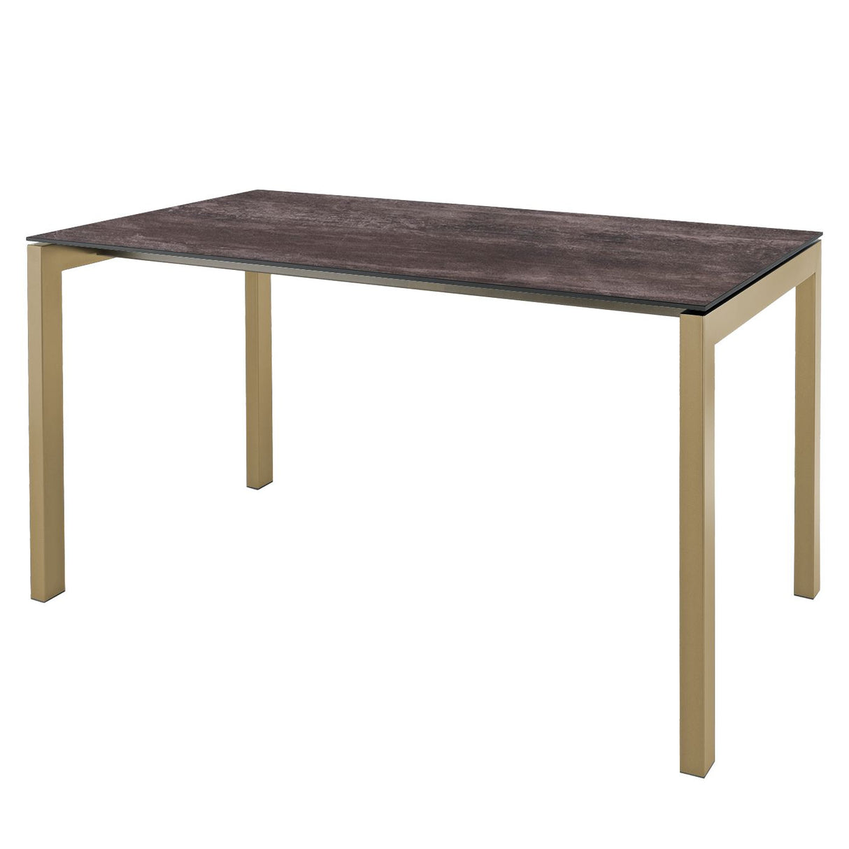 Schaffner Luzern table repas 160x90cm Marron Pastel 83 Déco Stromboli Foncé da