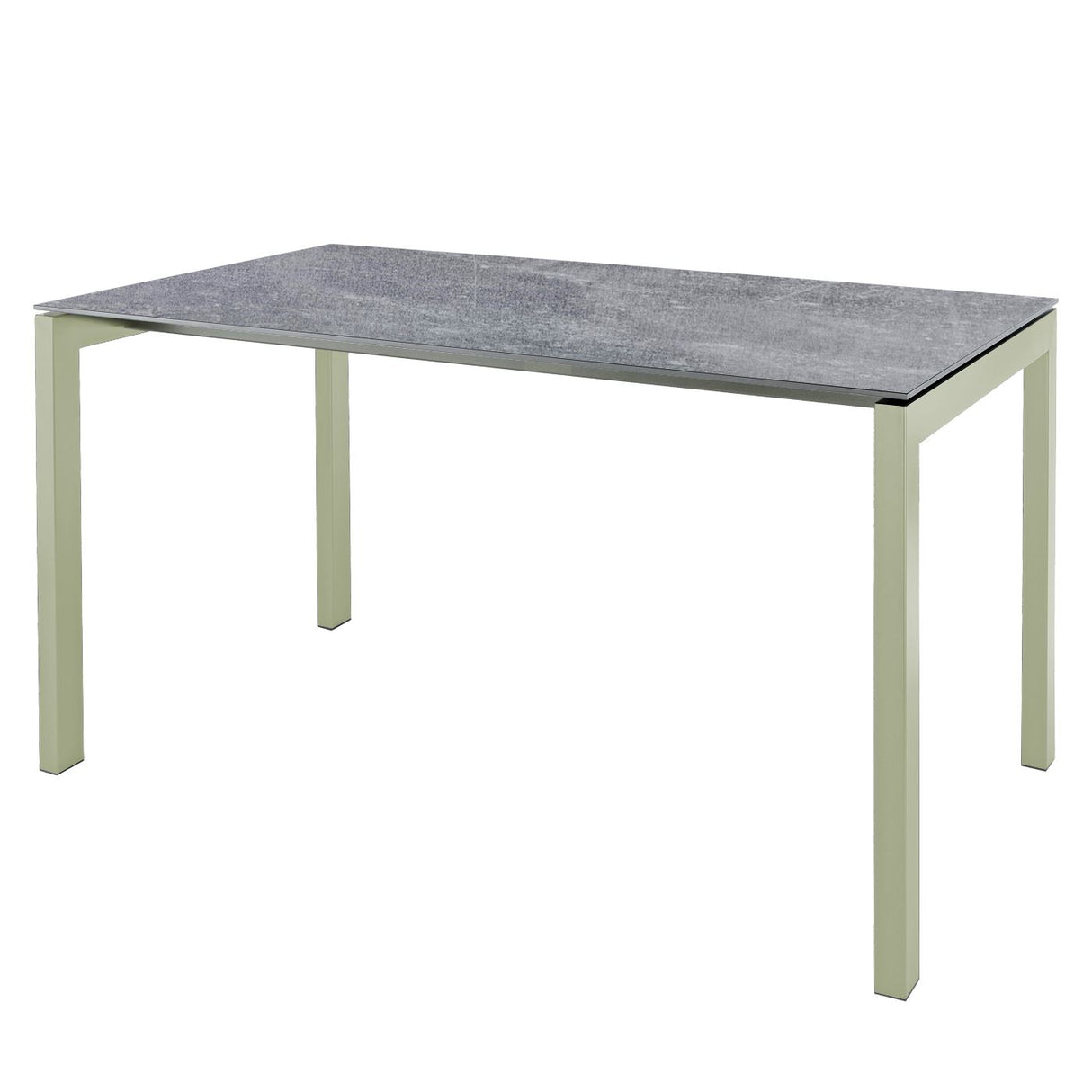 Schaffner Luzern table repas 160x90cm Vert Pastel 64 Déco Béton dd