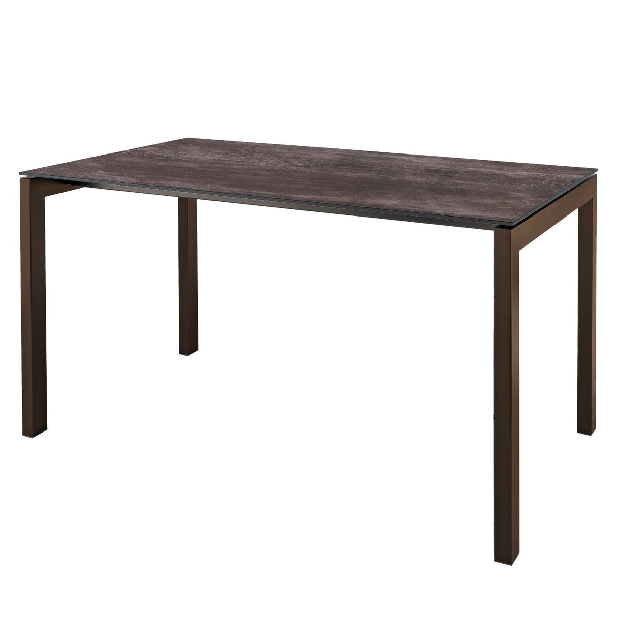 Schaffner Luzern table repas 220x100cm Moka 88 Déco Stromboli Foncé da