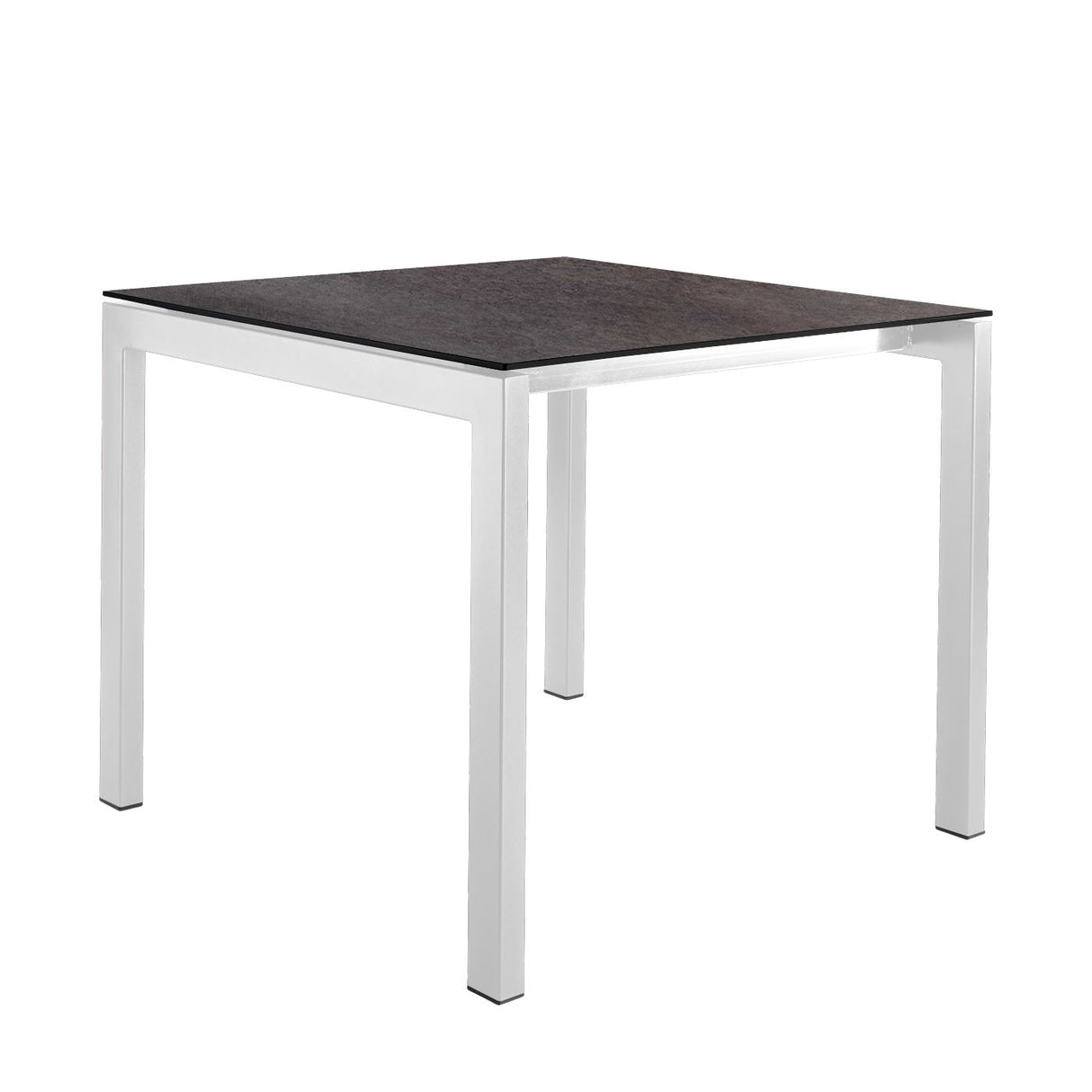 Schaffner Luzern table repas 80x80cm Blanc 90 Déco Cooperfield dc
