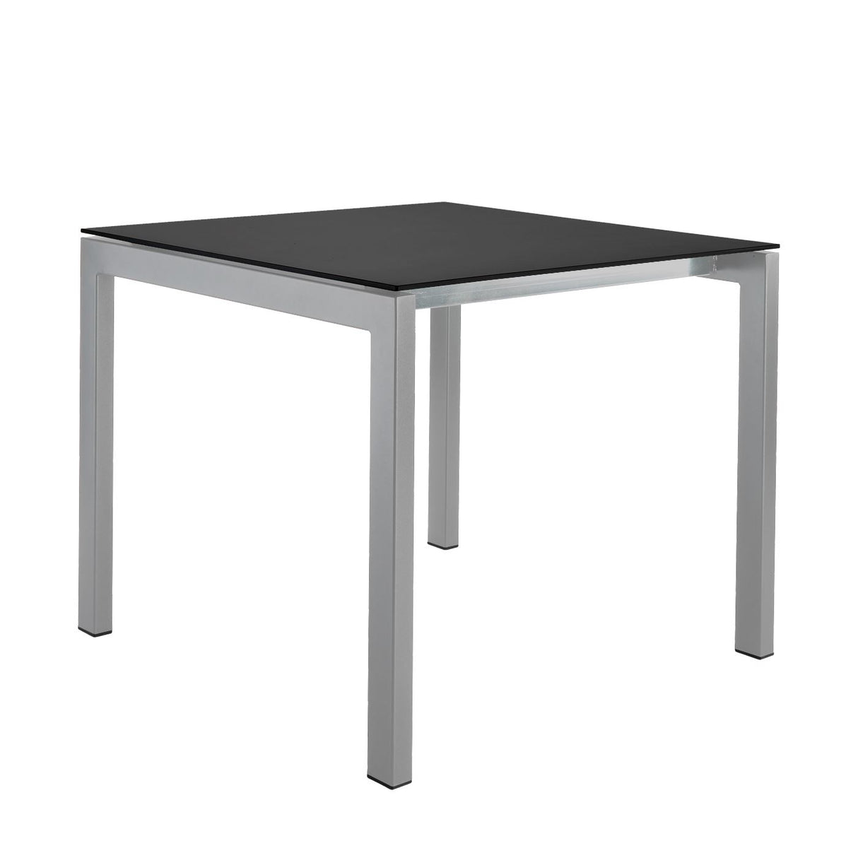 Schaffner Luzern table repas 80x80cm Gris argent 78 Anthracite 77