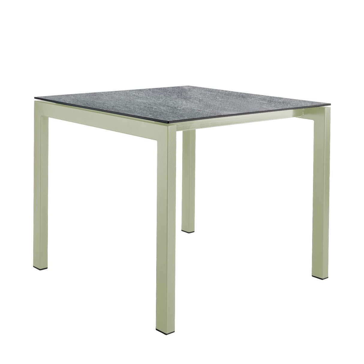 Schaffner Luzern table repas 80x80cm Vert Pastel 64 Déco Béton dd