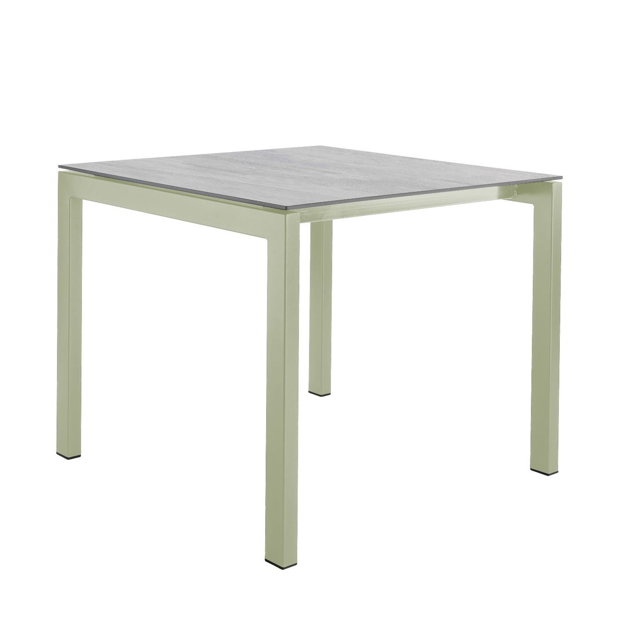 Schaffner Luzern table repas 80x80cm Vert Pastel 64 Déco Stromboli Clair db
