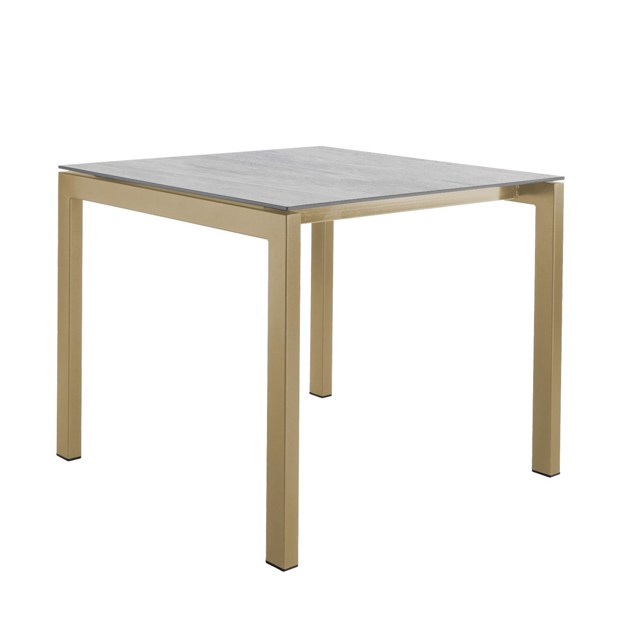 Schaffner Luzern table repas 90x90cm Marron Pastel 83 Déco Stromboli Clair db