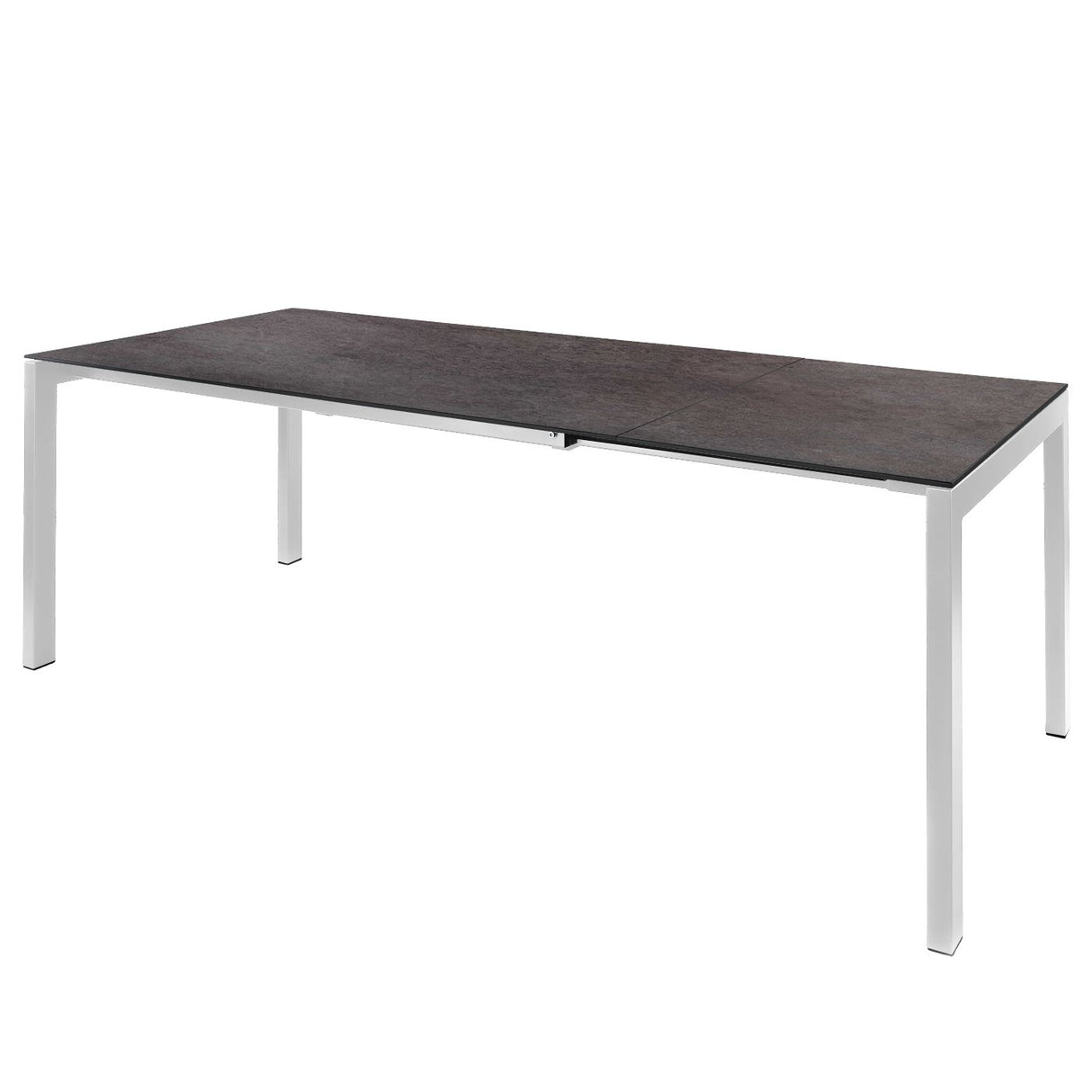 Schaffner Luzern table repas extensible 140/200x80cm Blanc 90 Déco Cooperfield dc