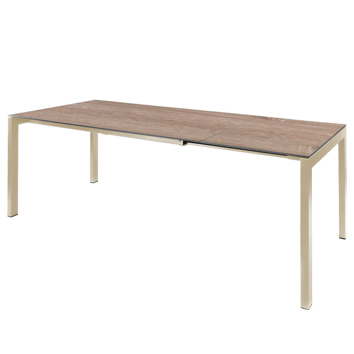 Schaffner Luzern table repas extensible 140/200x80cm Sable Pastel 15 Déco Chêne de