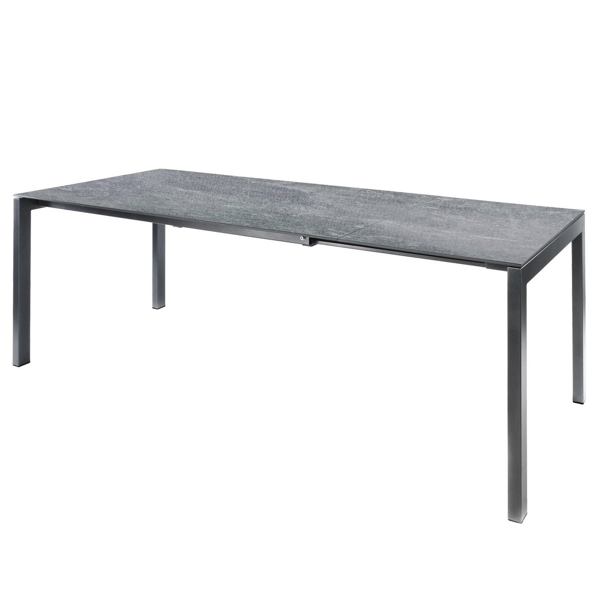 Schaffner Luzern table repas extensible 160/220x90cm Anthracite 77 Déco Béton dd