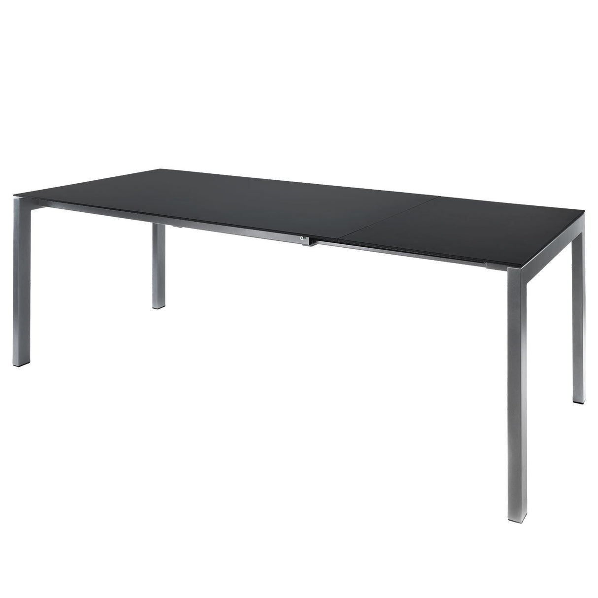 Schaffner Luzern table repas extensible 160/220x90cm Graphite 73 Anthracite 77