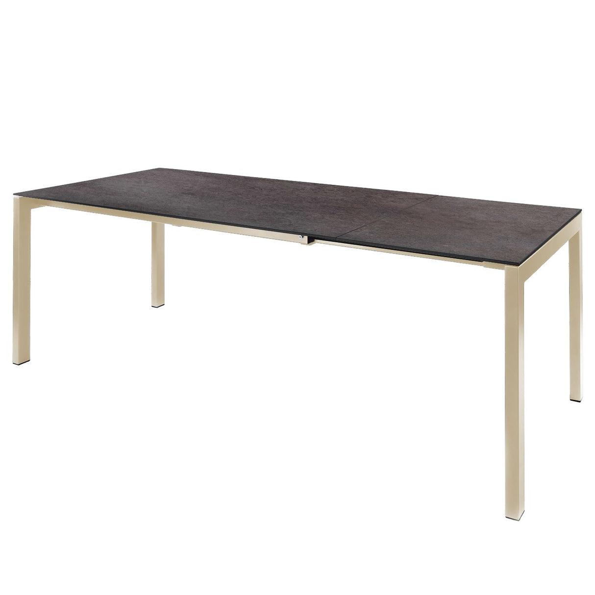 Schaffner Luzern table repas extensible 160/220x90cm Sable Pastel 15 Déco Cooperfield dc