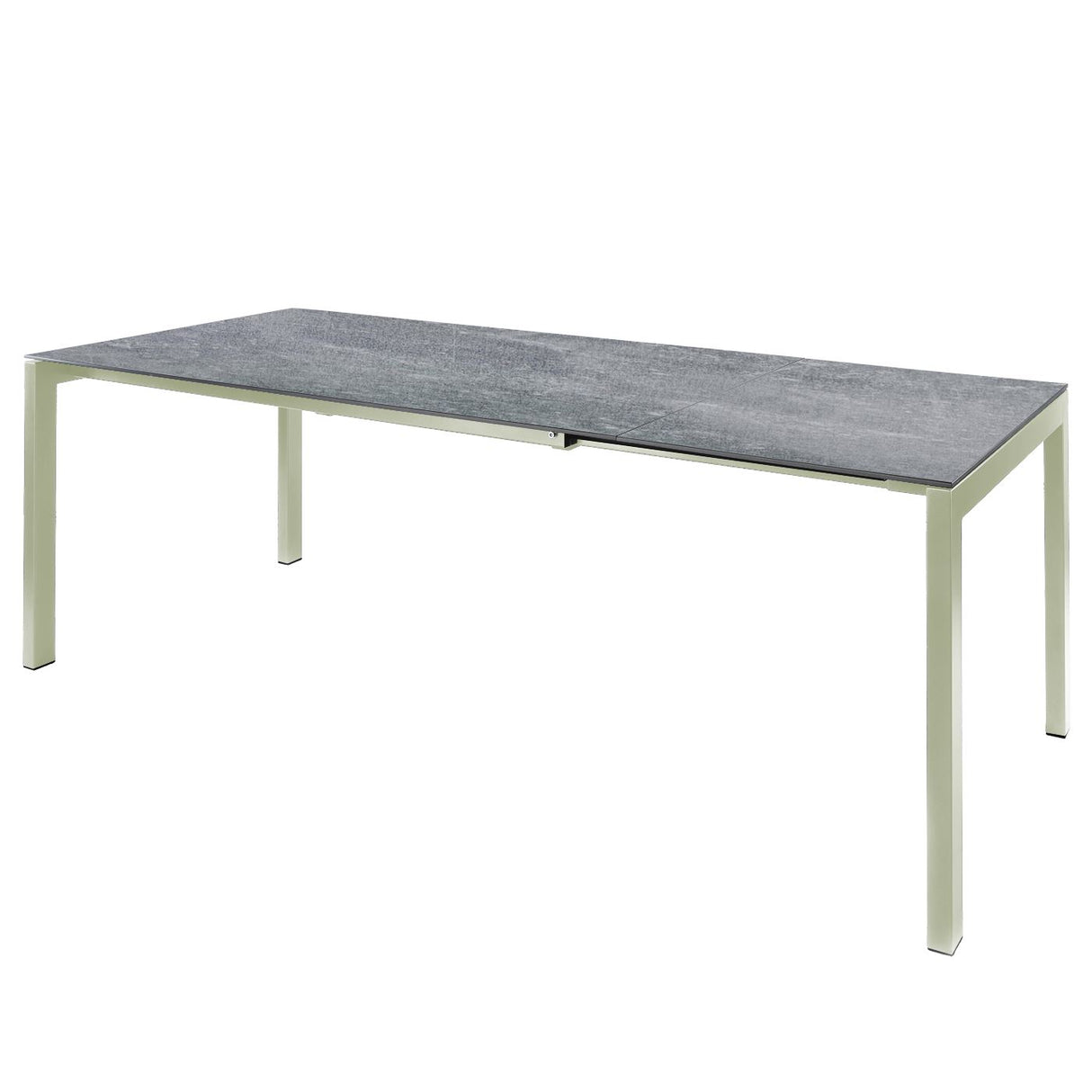 Schaffner Luzern table repas extensible 160/220x90cm Vert Pastel 64 Déco Béton dd