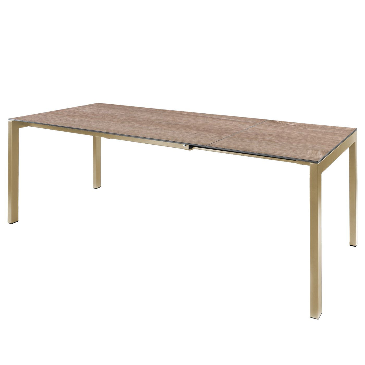 Schaffner Luzern table repas extensible 220/280x100cm Marron Pastel 83 Déco Chêne de