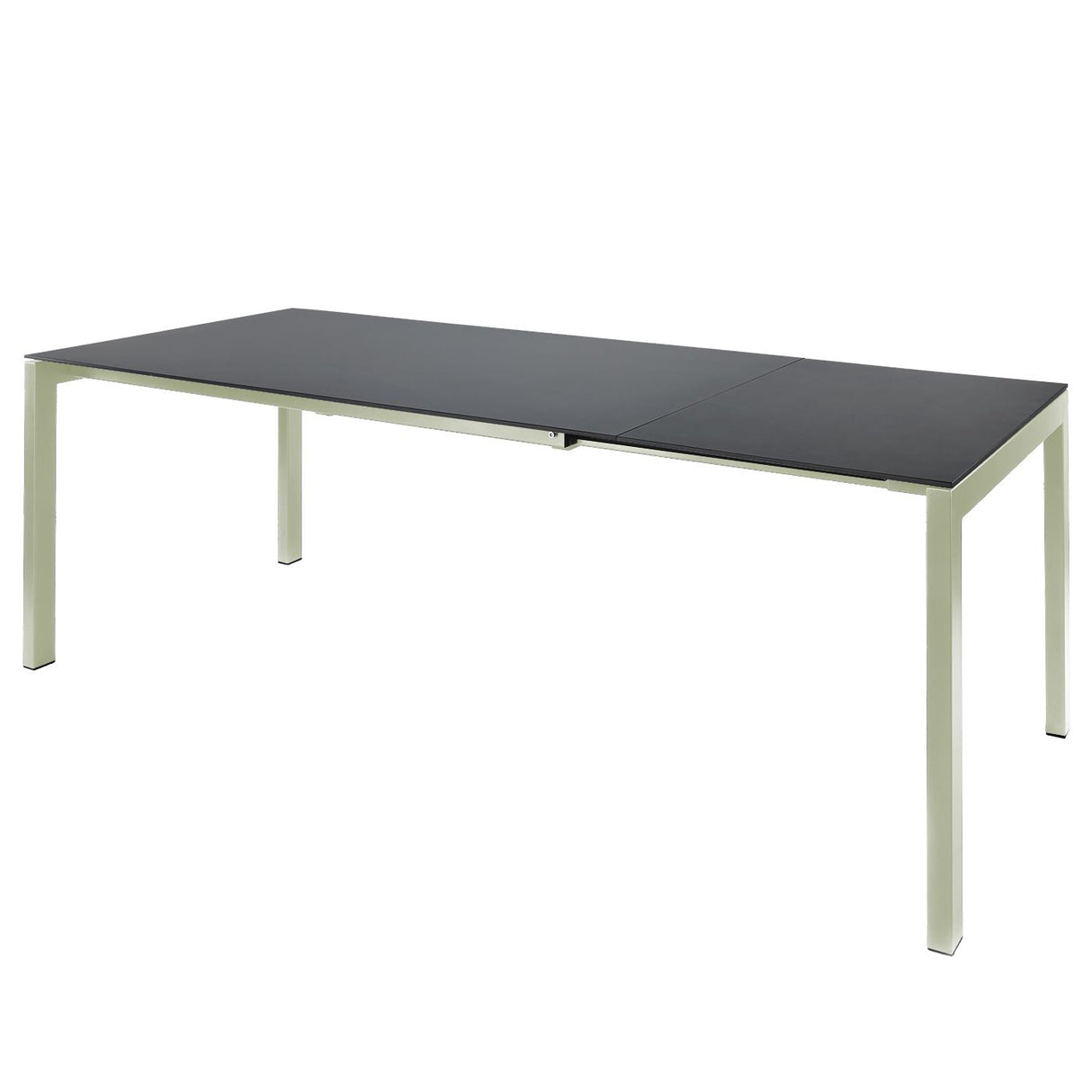 Schaffner Luzern table repas extensible 220/280x100cm Vert Pastel 64 Graphite 73