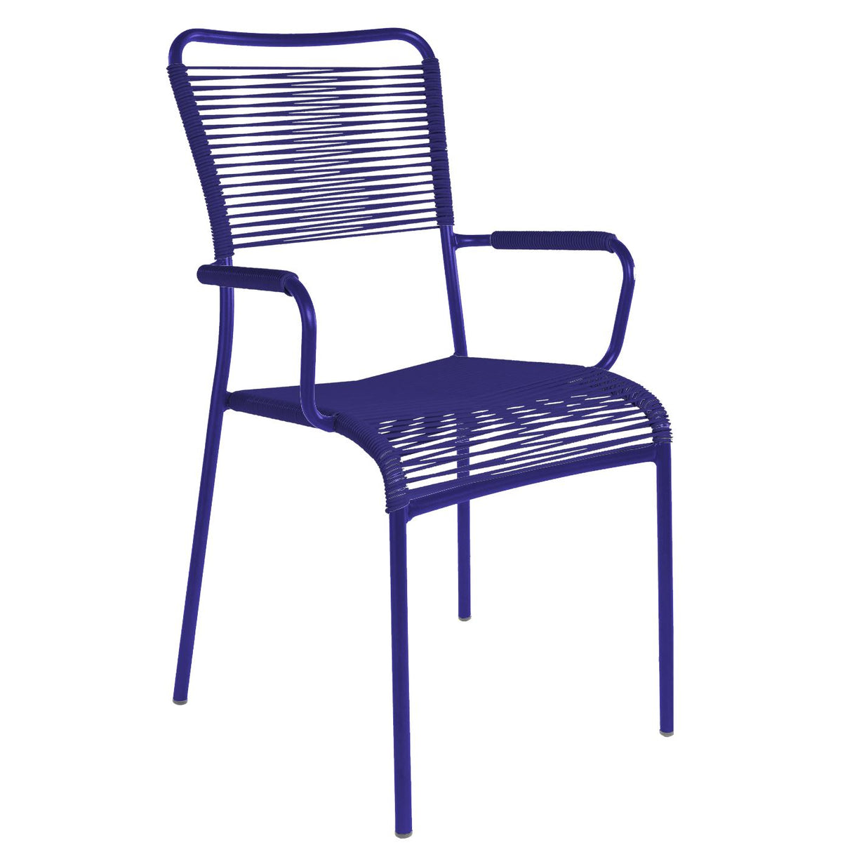 Schaffner Mendrisio Fauteuil repas Spaghetti Bleu 53 Bleu 53