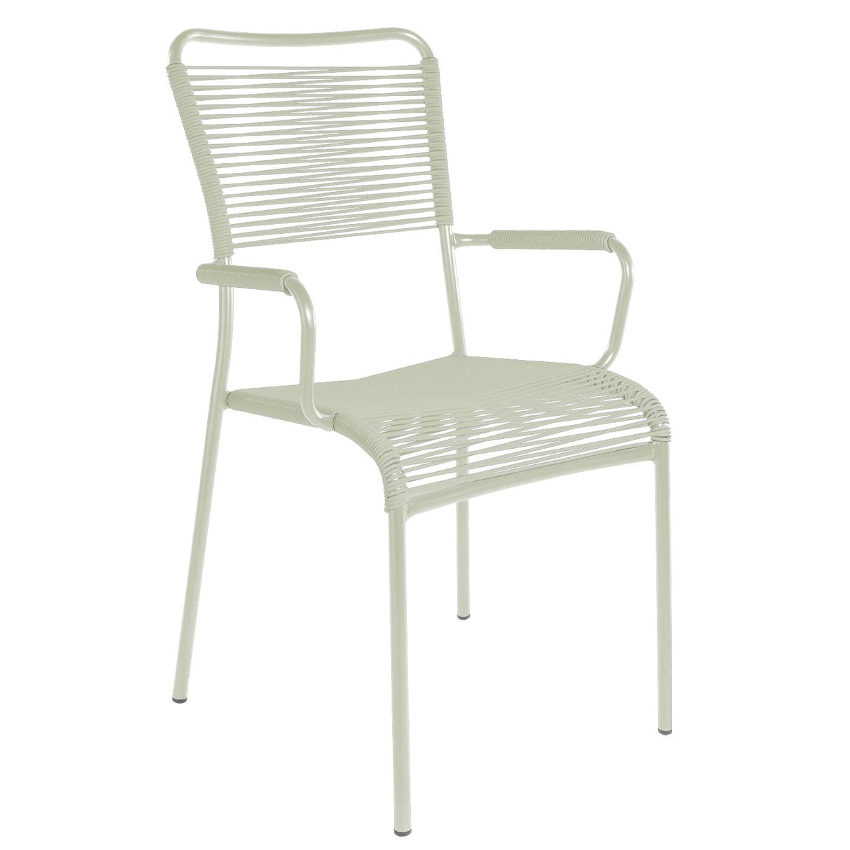 Schaffner Mendrisio Fauteuil repas Spaghetti Vert Pastel 64 Vert pastel 64