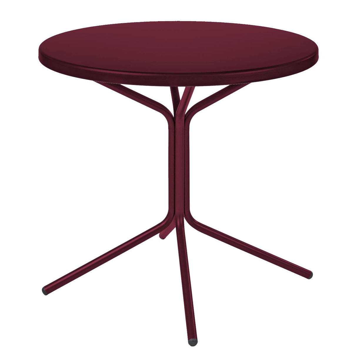 Schaffner PIX Table basse unicolore Ø54cm H:54cm Bordeaux 38