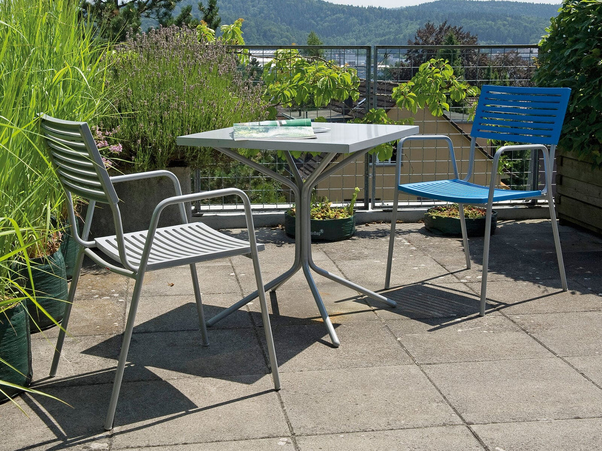 Schaffner PIX Table bistrot rabattable 70x70cm