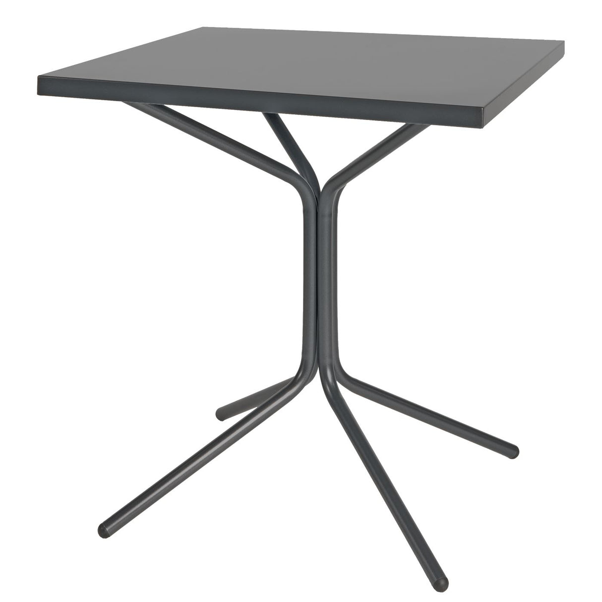 Schaffner PIX Table bistrot rabattable 70x70cm Anthracite 77 Graphite 73
