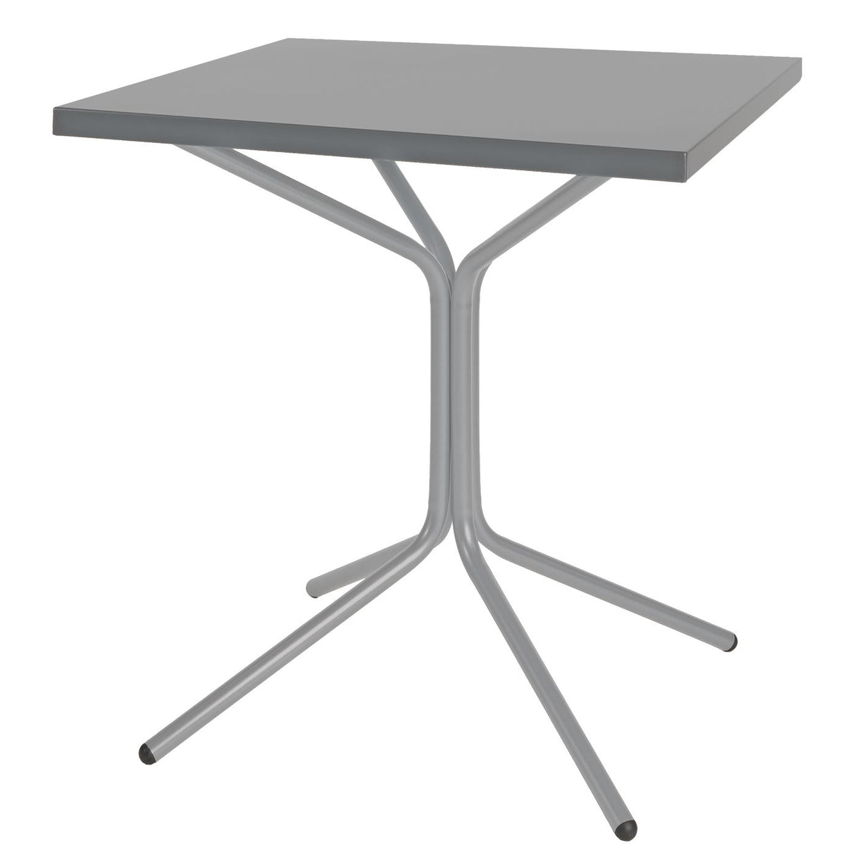 Schaffner PIX Table bistrot rabattable 70x70cm Gris Argent 78 Gris Argent 78