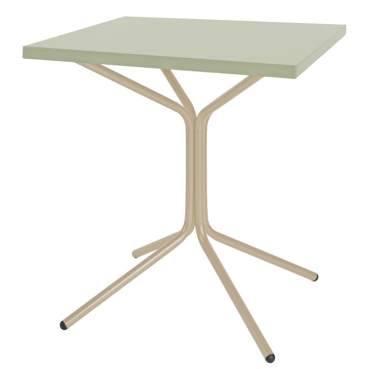 Schaffner PIX Table bistrot rabattable 70x70cm Sable Pastel 15 Vert Pastel 64