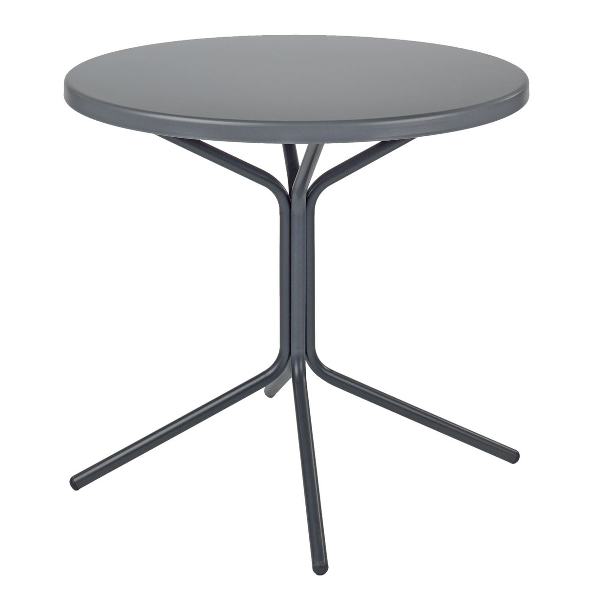 Schaffner PIX Table bistrot rabattable Ø54cm Anthracite 77 Gris Argent 78