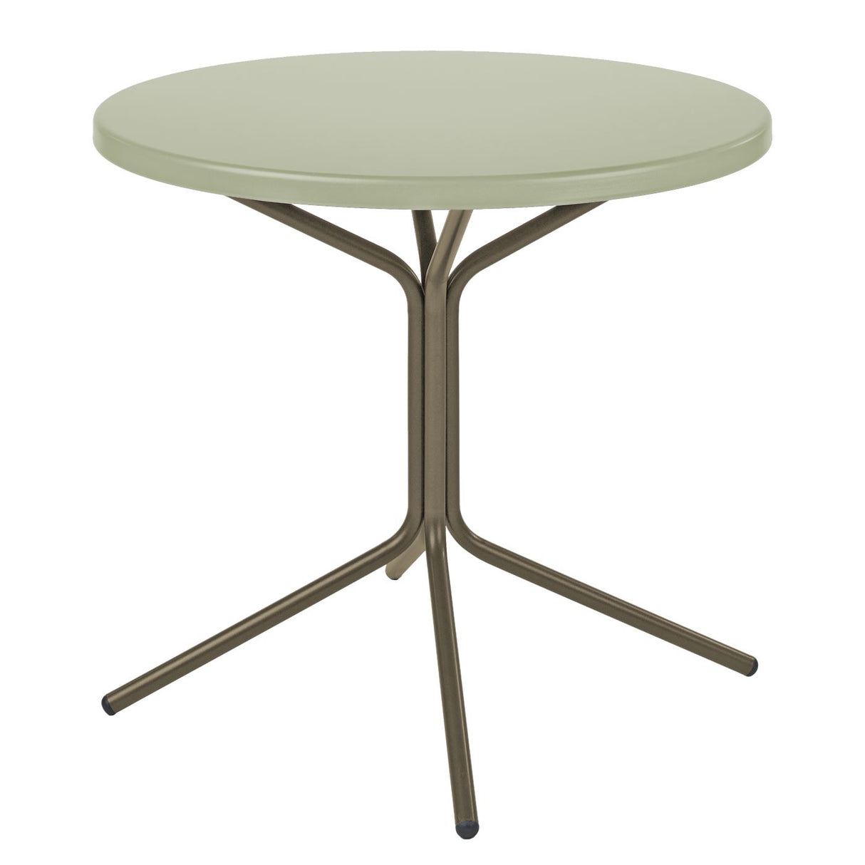 Schaffner PIX Table bistrot rabattable Ø54cm Champagne 85 Vert Pastel 64