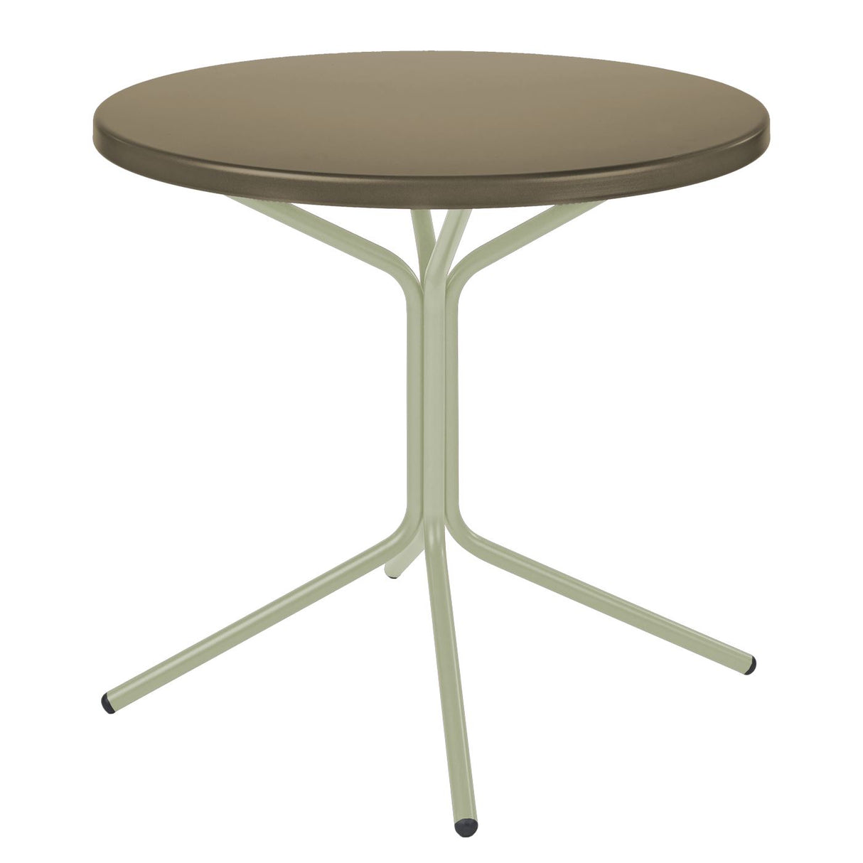 Schaffner PIX Table bistrot rabattable Ø54cm Vert Pastel 64 Champagne 85